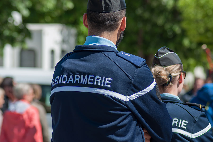 Textile gendarmerie